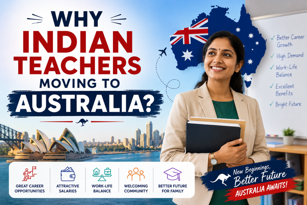 Why indian teachers moving to australia