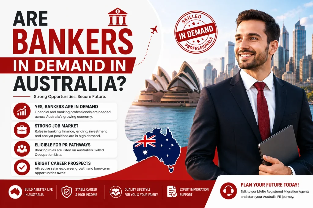 Are bankers in demand in australia
