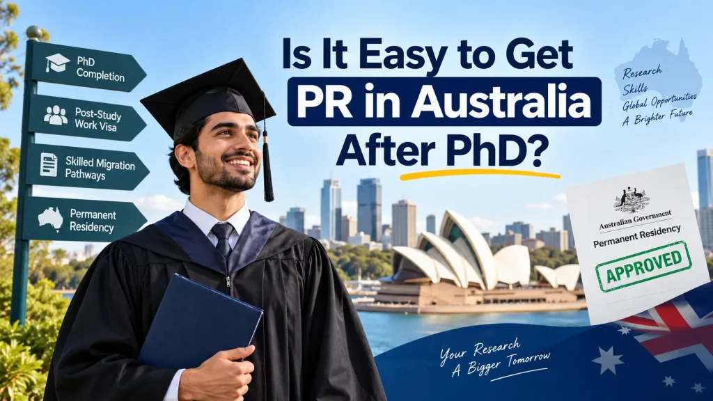 Is It Easy to Get PR in Australia After PhD
