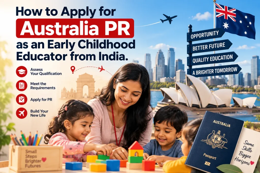How to Apply for Australia PR as an Early Childhood Educator from India